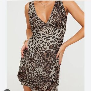 Princess Polly Nellie Leopard Print Dress